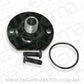 Aeroflow AF64-2055BLK Chev Spin On Filter Mount Billet Non Bypass