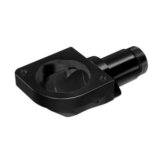 CVR CVR8180BK Chev LS Electric Water Pump Thermostat Housing Adapter Black