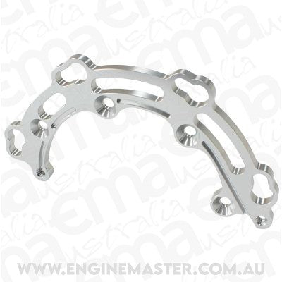 Aeroflow AF64-2911 Starter Plate For Belt Guard Suit Std Roots Blower Silver