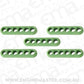 Aeroflow AF49-8536 Weatherpack Connector Seal For 6 Pin Connector Pack Of 5
