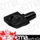 CVR CVR8180BK Chev LS Electric Water Pump Thermostat Housing Adapter Black