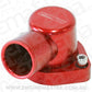 Aeroflow AF64-2039R Billet Thermostat Housing Red 90 Deg suits 302 351C