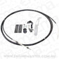 Aeroflow AF80-1000 Chute Release Cable Kit Chromehandle 18 Feet Of Cable Kit