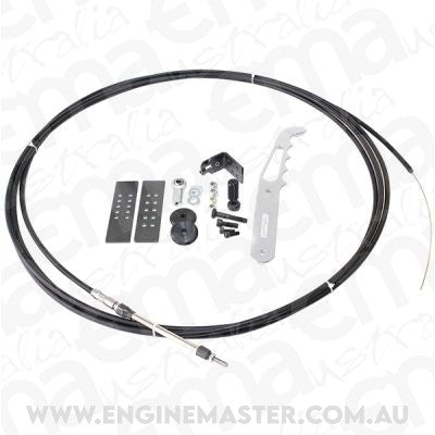 Aeroflow AF80-1000 Chute Release Cable Kit Chromehandle 18 Feet Of Cable Kit
