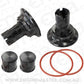 Aeroflow AF64-5057BLK Bmw 135 335 535 x5 N54 Only Bov Adapters Use with 64-5050
