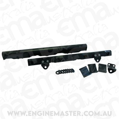 Aeroflow AF64-2007BLK LS7 Fuel Rails Black