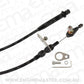 Kickdown Cable With Black Stainless Steel Cover & Black Ends (Suit GM TH350 Transmission)