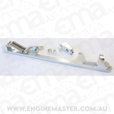 Aeroflow AF64-2002S Billet Throttle Cable Bracket Silver suits 4500 Style