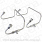 Aeroflow AF30-2671 Dual Inlet Fuel Line Kit Suit 4150 Holley Carb S/Steel