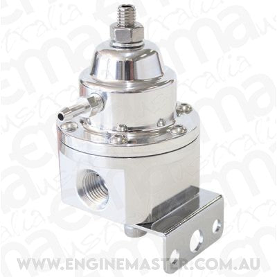 Aeroflow AF66-2055 -6 ORB Efi Fuel Pressure Reg 1200Hp Handles 98Ron Eth Meth