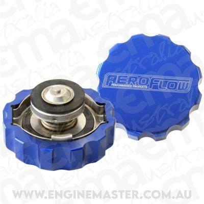 Aeroflow AF64-5032 Billet Radiator Cap 32mm 1.1B Complete with Billet Cover