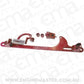 Aeroflow AF64-2001R Billet Throttle Cable Bracket Red suits 4150 Style