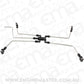 Aeroflow AF64-2197 LS STEAM PIPE CROSSOVER KIT HARDLINE DISTRIBUTION SETUP