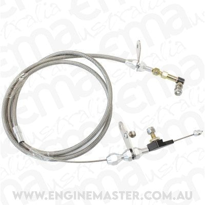 Aeroflow AF72-7008 Aeroflow Kickdown Torqueflite 727 Cable Chrome Finish