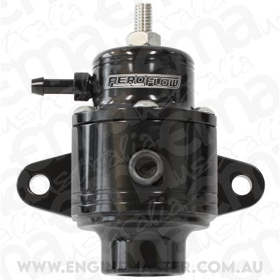 Aeroflow AF66-2058BLK -6ORB Efi Fuel Pressure Reg 800Hp Handles 98Ron Eth Meth