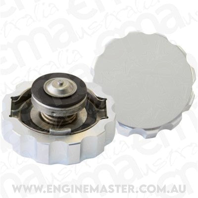 Aeroflow AF64-5042S Billet Radiator Cap 42mm .5Bar Complete with Billet Cover