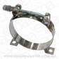 Aeroflow AF59-1017 Mounting Clamp 79-86mm Adjustmsuits AF77-1016 & AF77-1017