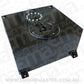Aeroflow AF85-4050ASBLK Alloy Fuel Cell 57L 3 x Pump 15 Us Gal 60mm Triple Hanger
