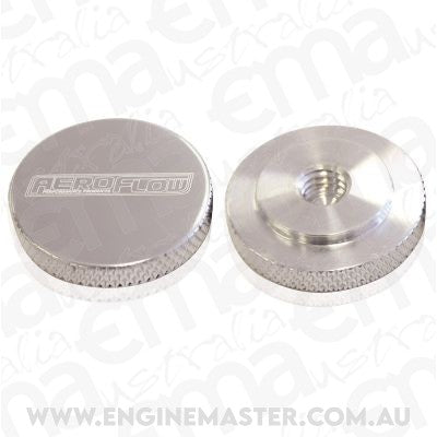 Aeroflow AF55-1003 Air Cleaner Nut 5/16" Polishedfemale Thread 5/16" Unc