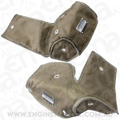 Aeroflow AF91-8010 TURBO BAGS TITANIUM R35 GTR VR38 SOLD PAIR BLANKET