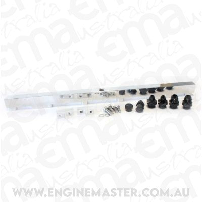 Aeroflow AF64-2011P Fuel Rail Kit Rb26Dett - 14mm Polished