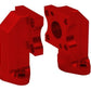 CVR CVR8350R Chev SB Proflo Extreme Water Pump Mounting Kit Red Anodised