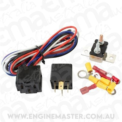 Aeroflow AF49-1038 Electric Fuel & Water Pump Relay & Wiring Kit