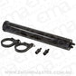 Aeroflow AF77-1021BLK Black Billet Overflow Tank Billet Brackets Fittings Inc