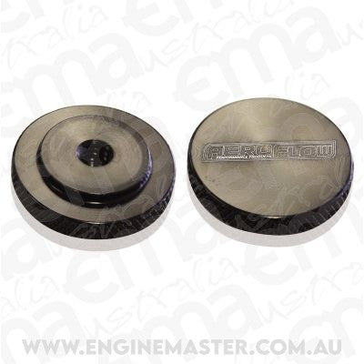 Aeroflow AF55-1002BLK Air Cleaner Nut 1/4" Black Female Thread 1/4" Unc