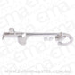 Aeroflow AF64-2026S Billet Throttle Cable Bracket Silver suits 4150 Style Carbs