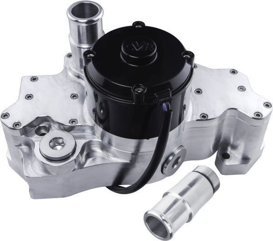 CVR CVR8400CL Chev LS Proflo Extreme 55 GPM Electric Water Pump Clear Anodised