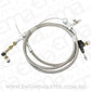 Kickdown Cable With Stainless Steel Cover & Chrome Ends (Suit Crysler Torqueflite 904 Transmission)