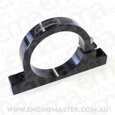 Aeroflow AF66-2045BLK Aeroflow Black Filter Bracket For 2" Diam Filters