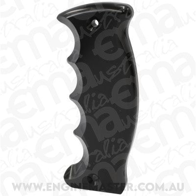 Aeroflow AF72-9910BLK BARE PISTOL GRIP SIDE PLATE PASSENGER HANDLE BLACK