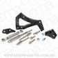 Aeroflow AF64-4000BLK Ford 351C Clev Billet Black Alternator Bracket D/Side Mid Mount Aeroflow - AF64-4000Blk