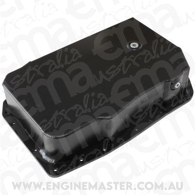 Aeroflow AF72-3008BLK GM 6L80 DEEP TRANS PAN BLACK COMMODORE / CHEV