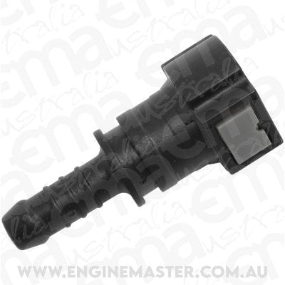 Aeroflow AF49-7030 PUSH ON 3/8" EFI FITTING TO 5/16" / 7.94MM BARB STRAIGHT