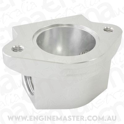 Aeroflow AF64-3043S Billet Remote Thermostat Housi-12ORB Port S Each Side Chev