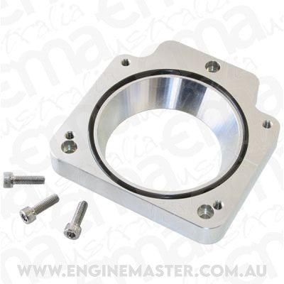 Aeroflow AF64-2088 LS Chev 4 to 3 Bolt 90 - 86mm Throtte Body to Manifold Adaptor Aeroflow AF64-2088
