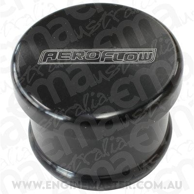 Aeroflow AF64-5230BLK Block Off Plug 30mm Black For Blow Off Valve