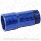Aeroflow AF64-2082 1.75" Radiator Hose Adapter Blue Short 2.75" Length Cvr