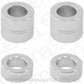 Aeroflow AF64-4376 BILLET BOLT SPACERS M8 SILVER 5/16 PACK OF 4