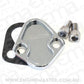 Aeroflow Performance Products AF64-2027C Billet Fuel Pump Block Off Chrome Chry BBF SBF BBC