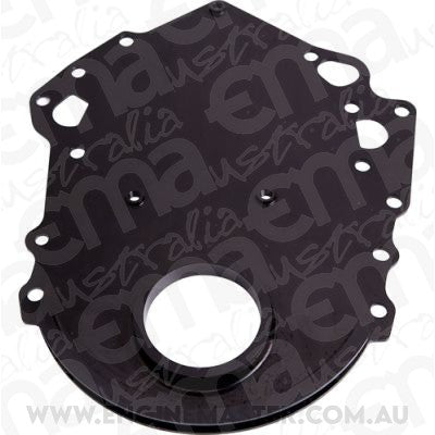 Aeroflow AF64-2019BLK Billet Timing Cover 302 351C Black