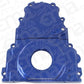 Aeroflow AF64-4361 Holden / Chev LS Billet 2 Piece Timing Cover Blue Anodised