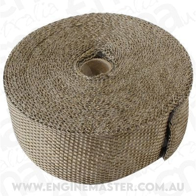 Aeroflow AF91-3009 Exhaust Insulation Wrap2"x50Ft50 Foot Titanium Roll