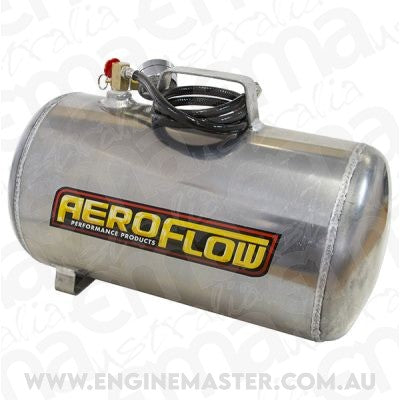 Aeroflow AF77-4000 5 Gal Port Able Air Tank Alloy with Tank Valve 125 Max Operat