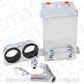 Aeroflow AF77-2044 Dual Fuel Pump Surge Tank Kit Polished 3.1L Capacity