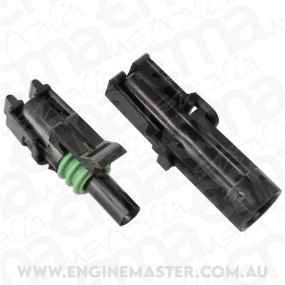 Aeroflow AF49-8501 Weatherpack 1 Pin Connector Male/Female Pins & Seals