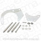 Aeroflow AF64-4016 Low Mount Alt Bracket Chrome B/B Chev with Long Water Pump